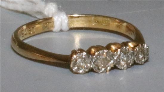 4-Stone diamond ring